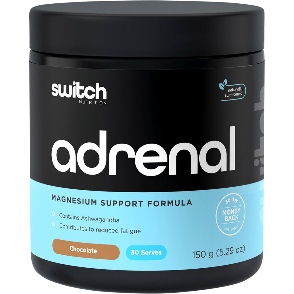 SWITCH NUTRITION Adrenal Magnesium Support Formula Chocolate 150g