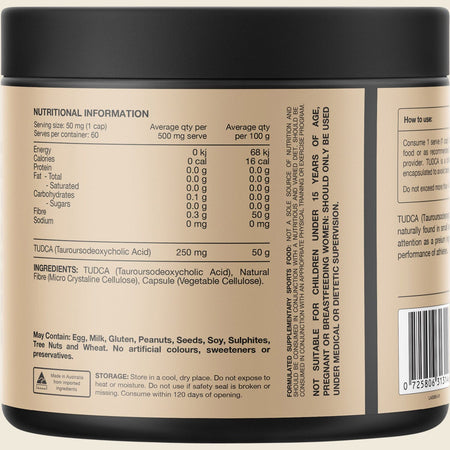 Switch Nutrition TUDCA 60 Caps