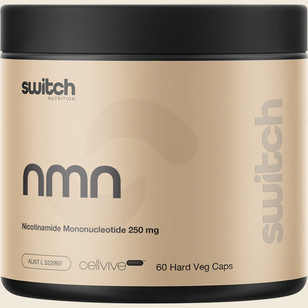 Switch Nutrition NMN Cellvive Nicotinamide Mononucleotide 60 Caps