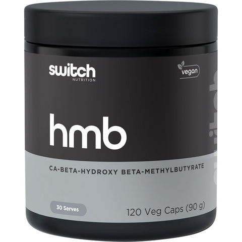 SWITCH NUTRITION HMB Ca-Beta-Hydroxy Beta-Methylbutryate 120 Caps