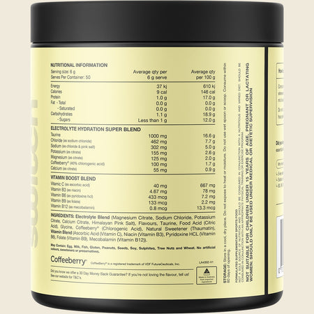 Switch Nutrition Hydrate Everyday Sugar Free Electrolytes Orange Crush 300g