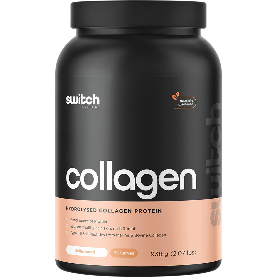 Switch Nutrition Hydrolysed Collagen Protein Unflavoured 938g