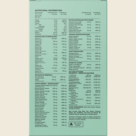 Switch Nutrition Greens Sachets Assorted Flavours 20x5g