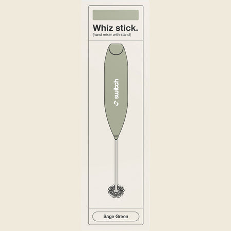 Switch Nutrition Whiz Stick Electric Mixer Sage Green