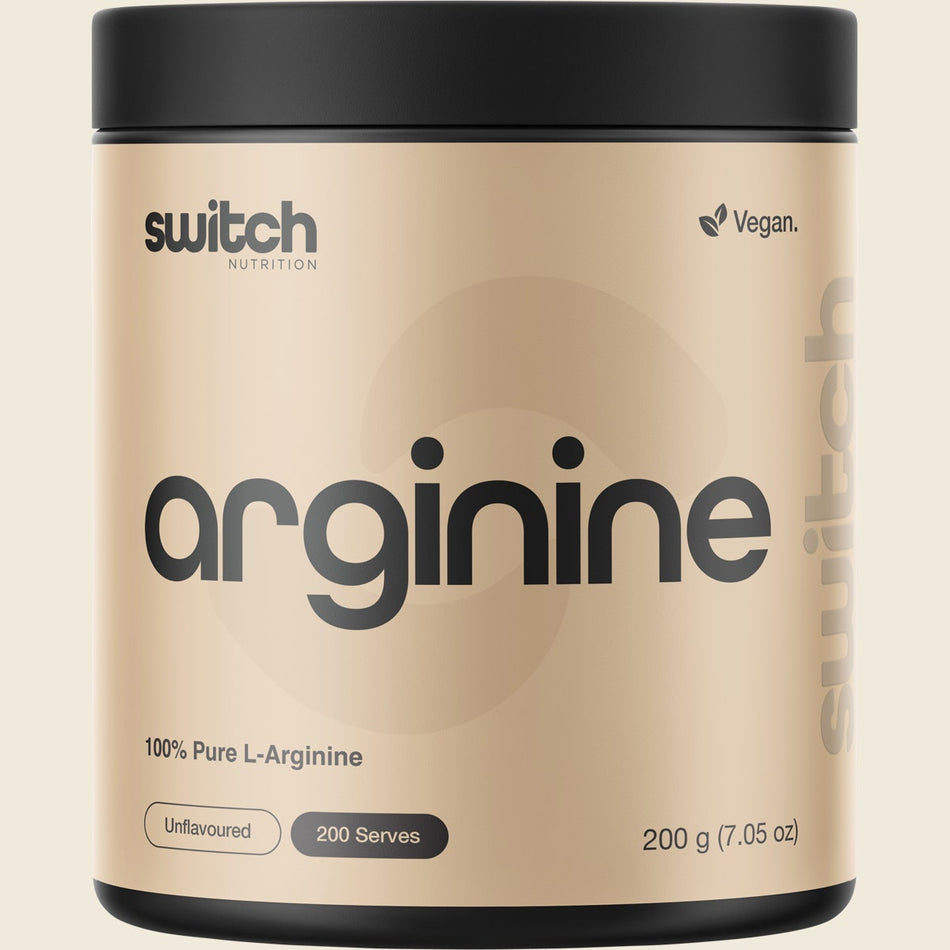 Switch Nutrition Arginine 100% Pure L-arginine Unflavoured 200g