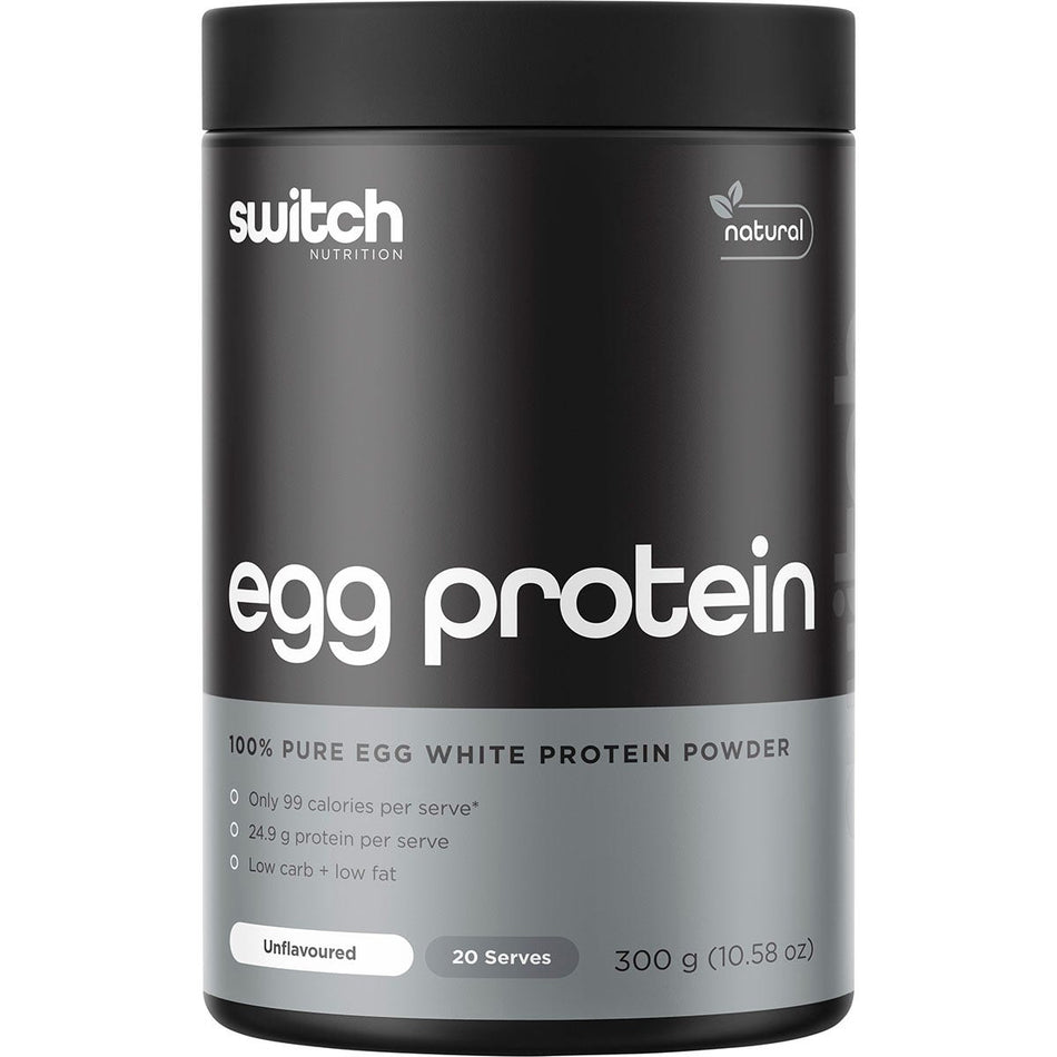 Switch Nutrition Egg White Protein Powder Unflavoured 300g