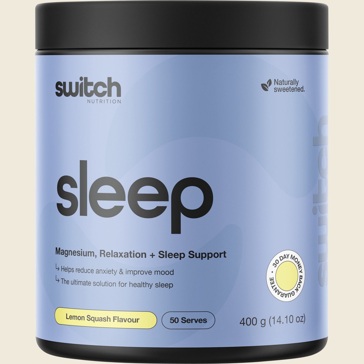 Switch Nutrition Sleep Magnesium Lemon Squash 400g