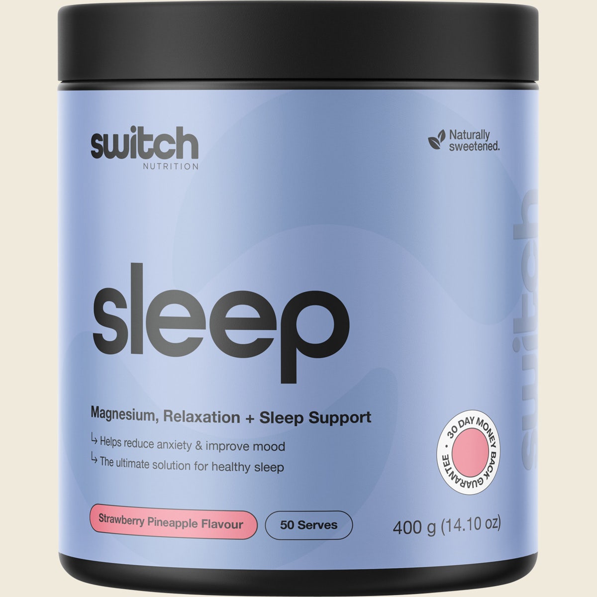 Switch Nutrition Sleep Magnesium Strawberry Pineapple 400g