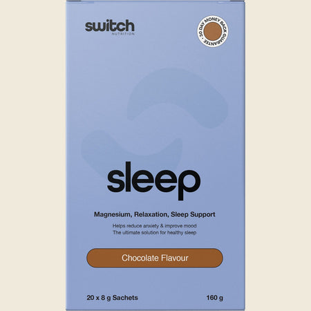 Switch Nutrition Sleep Magnesium Sachets Chocolate 20x8g