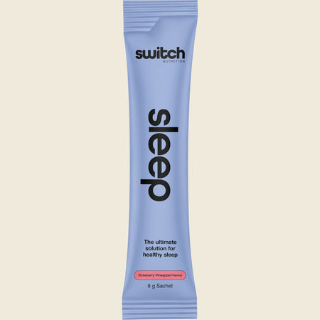 Switch Nutrition Sleep Magnesium Sachets Strawberry Pineapple 20x8g