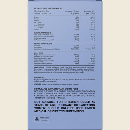 Switch Nutrition Sleep Magnesium Sachets Tropical Fruit 20x8g