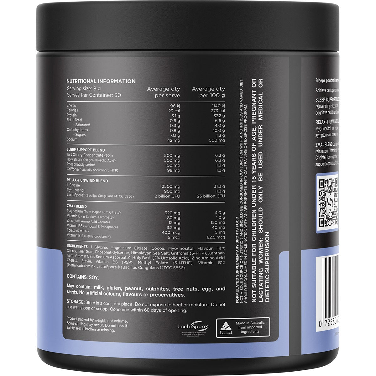 Switch Nutrition Sleep+ Magnesium Choc Honeycomb 240g