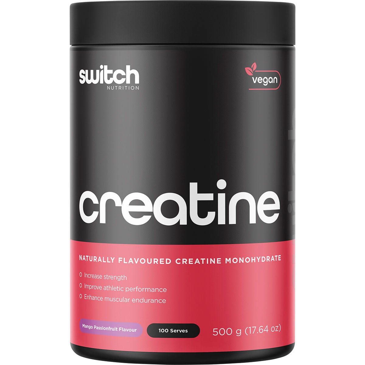 Switch Nutrition Creatine Monohydrate Mango Passionfruit 500g