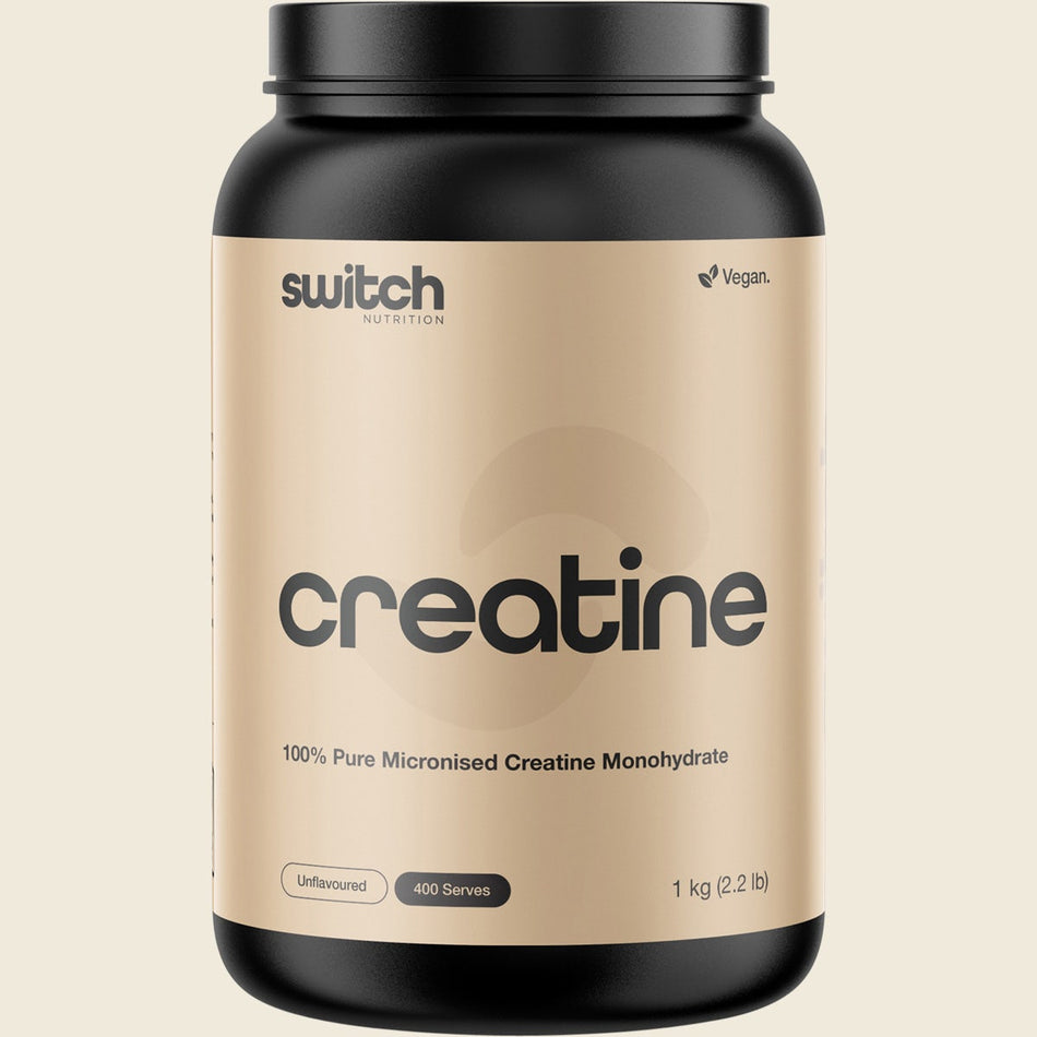 Switch Nutrition Creatine 100% Pure Micronized Monohydrate Unflavoured 1kg