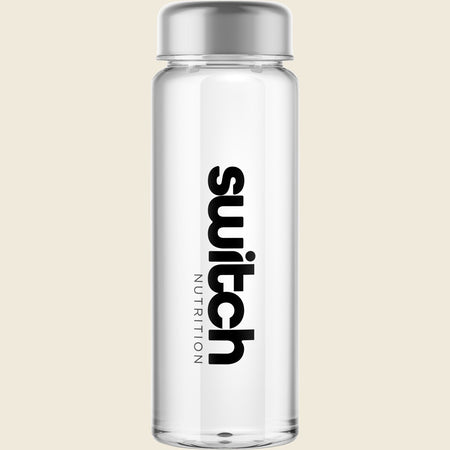 Switch Nutrition Clear Acrylic Water Bottle 500ml