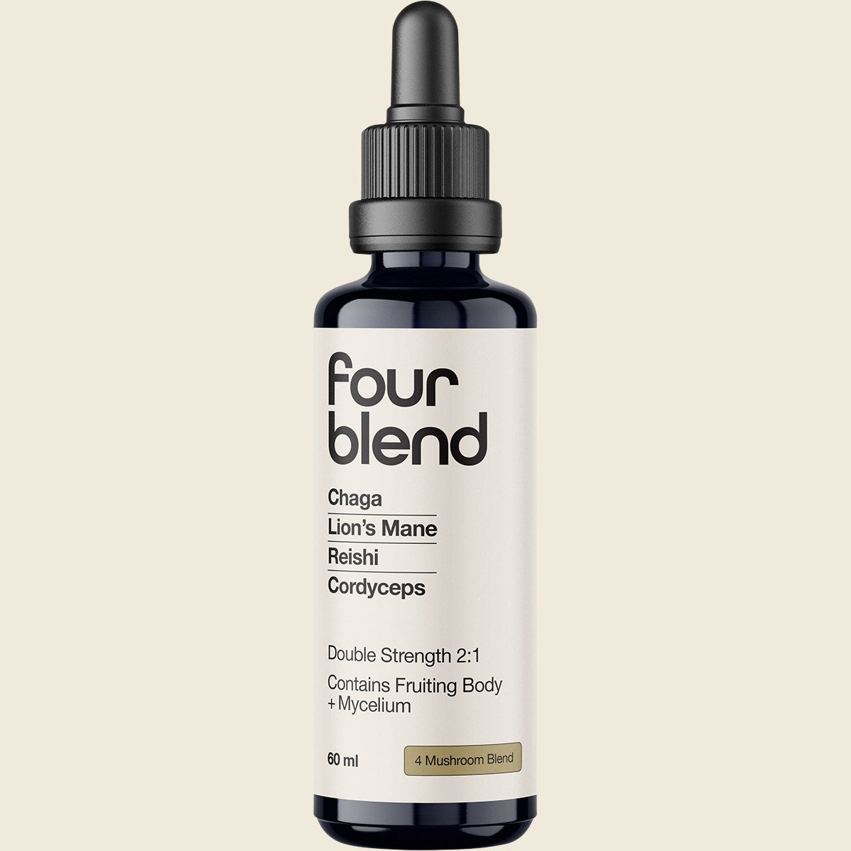 Switch Nutrition Four Blend Double Strength 2:1 Mushroom Liquid Extract 60ml