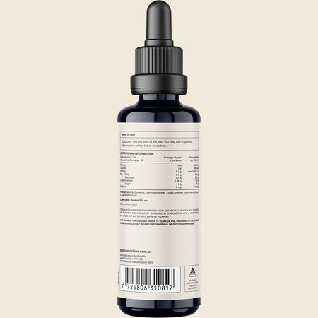 Switch Nutrition Chaga Double Strength 2:1 Mushroom Liquid Extract 60ml