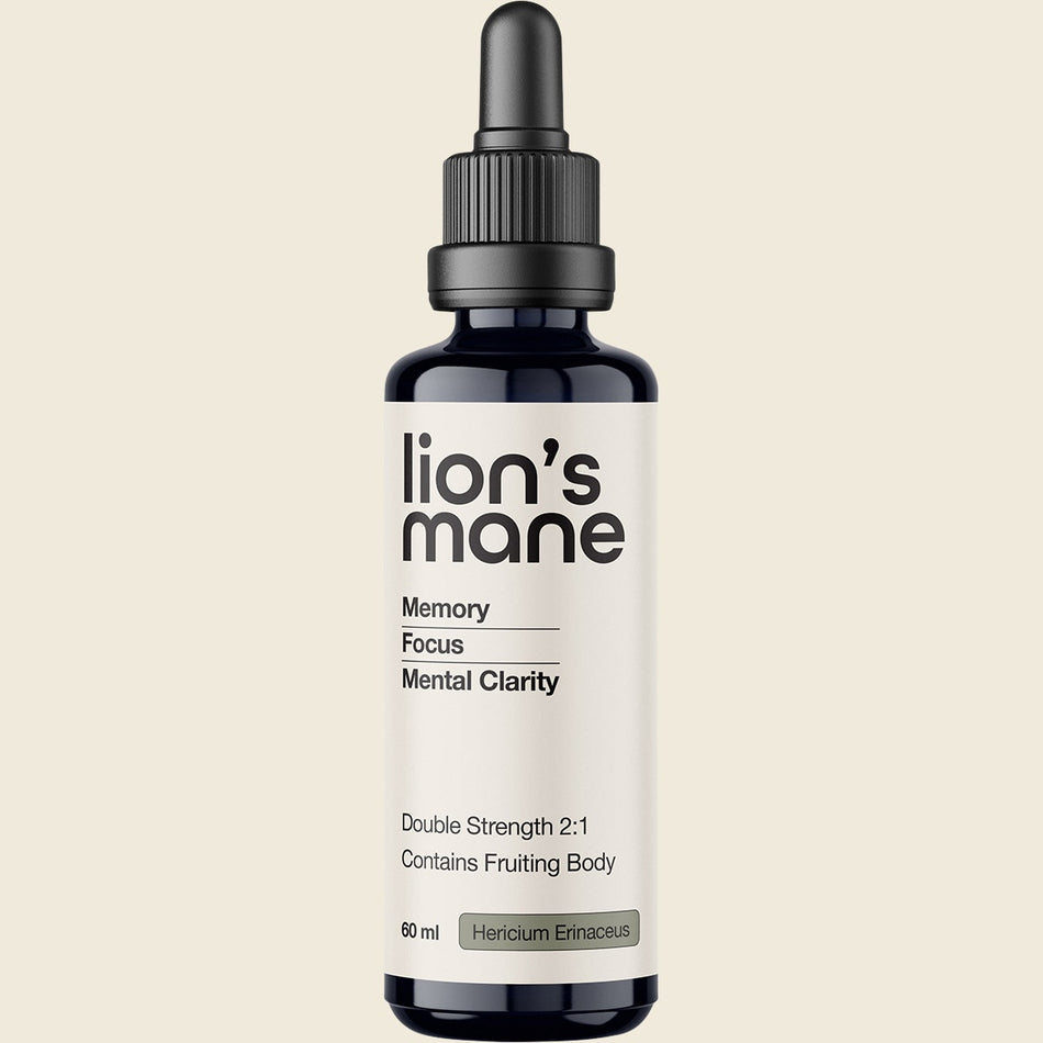 Switch Nutrition Lion's Mane Double Strength 2:1 Mushroom Liquid Extract 60ml