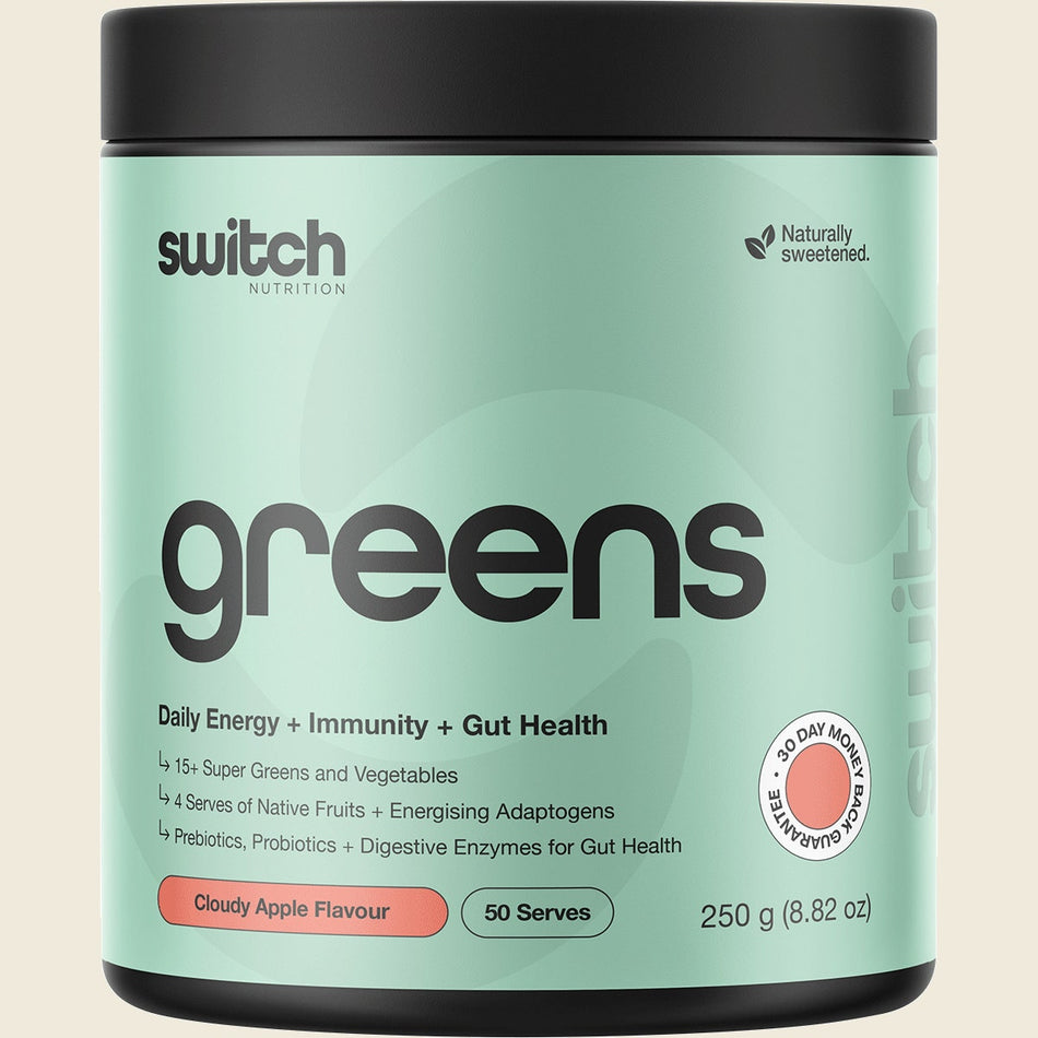 Switch Nutrition Greens Cloudy Apple 250g