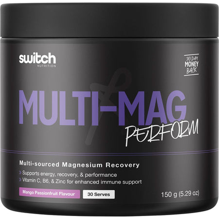 Switch Nutrition Multi-Mag Perform Mango Passionfruit 150g