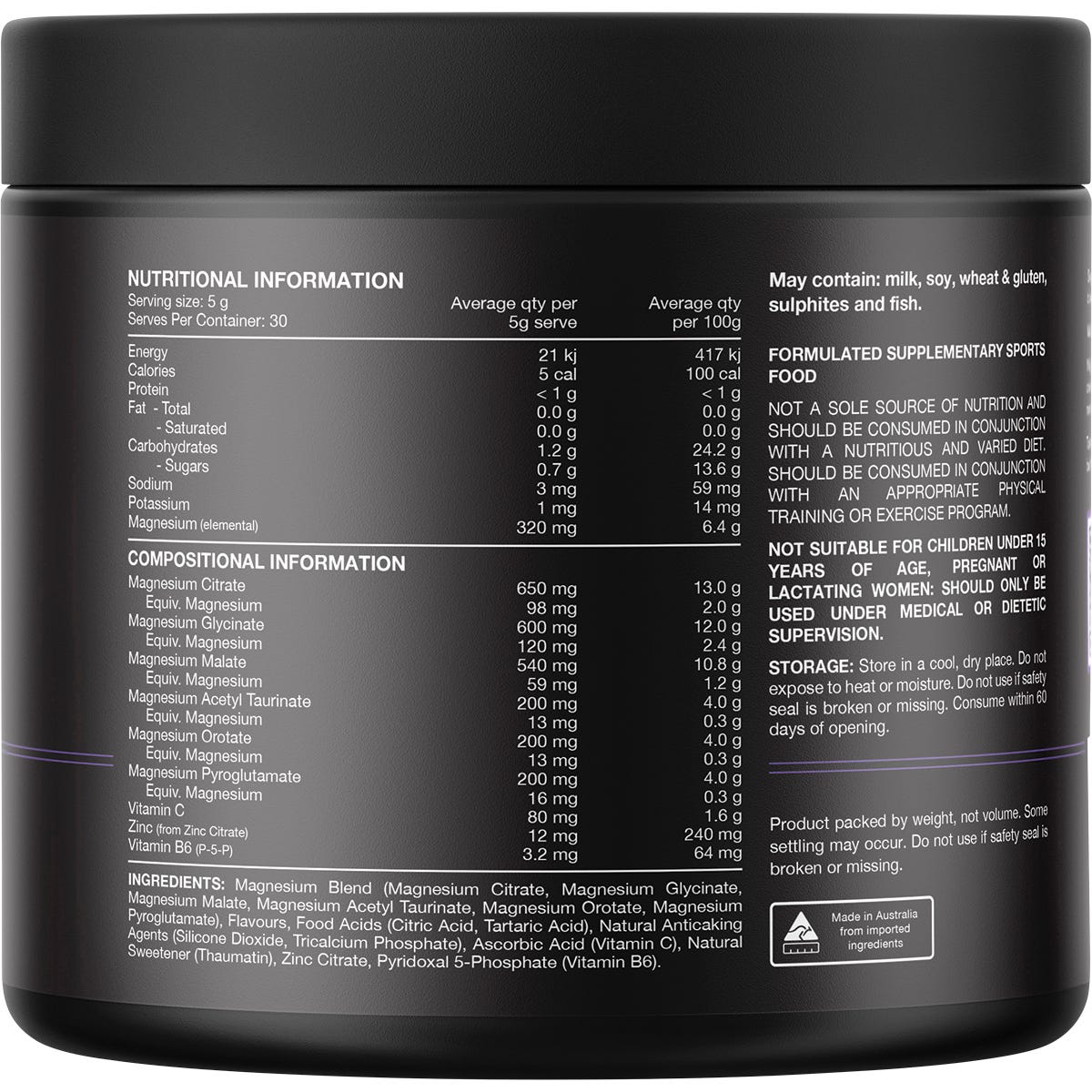 Switch Nutrition Multi-Mag Perform Watermelon 150g