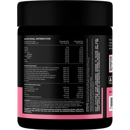 SWITCH NUTRITION Estro Balance Formula 120 Caps