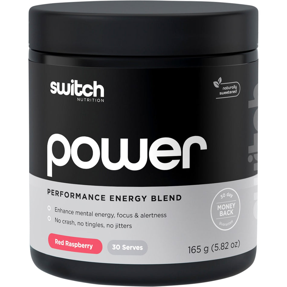 SWITCH NUTRITION Power Performance Energy Blend Red Raspberry 165g