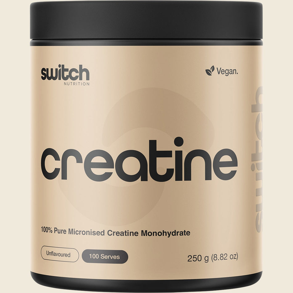 Switch Nutrition Creatine 100% Pure Micronized Monohydrate Unflavoured 250g