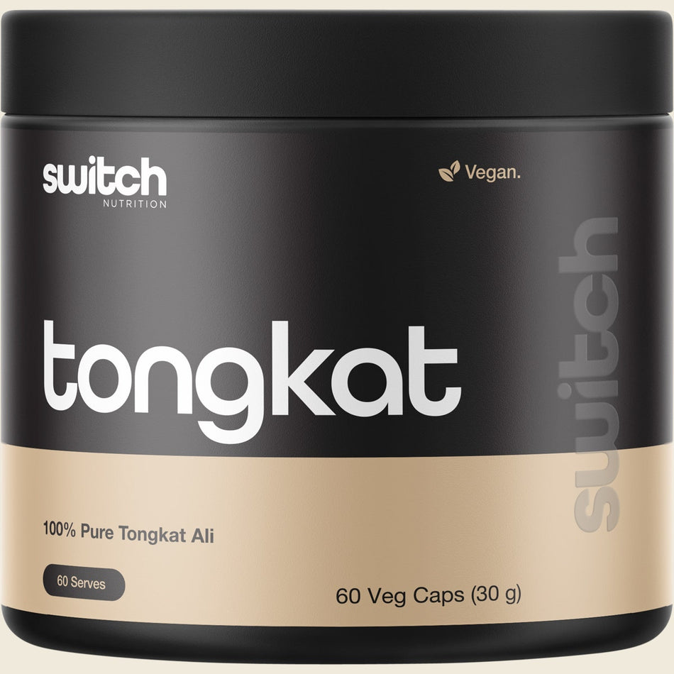 SWITCH NUTRITION Tongkat Ali 100% Pure Tongkat Ali 60 Caps