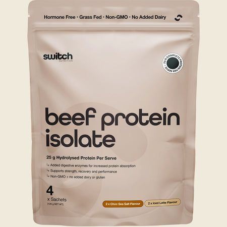 Switch Nutrition Beef Protein Isolate Sample Pouch 4x30g