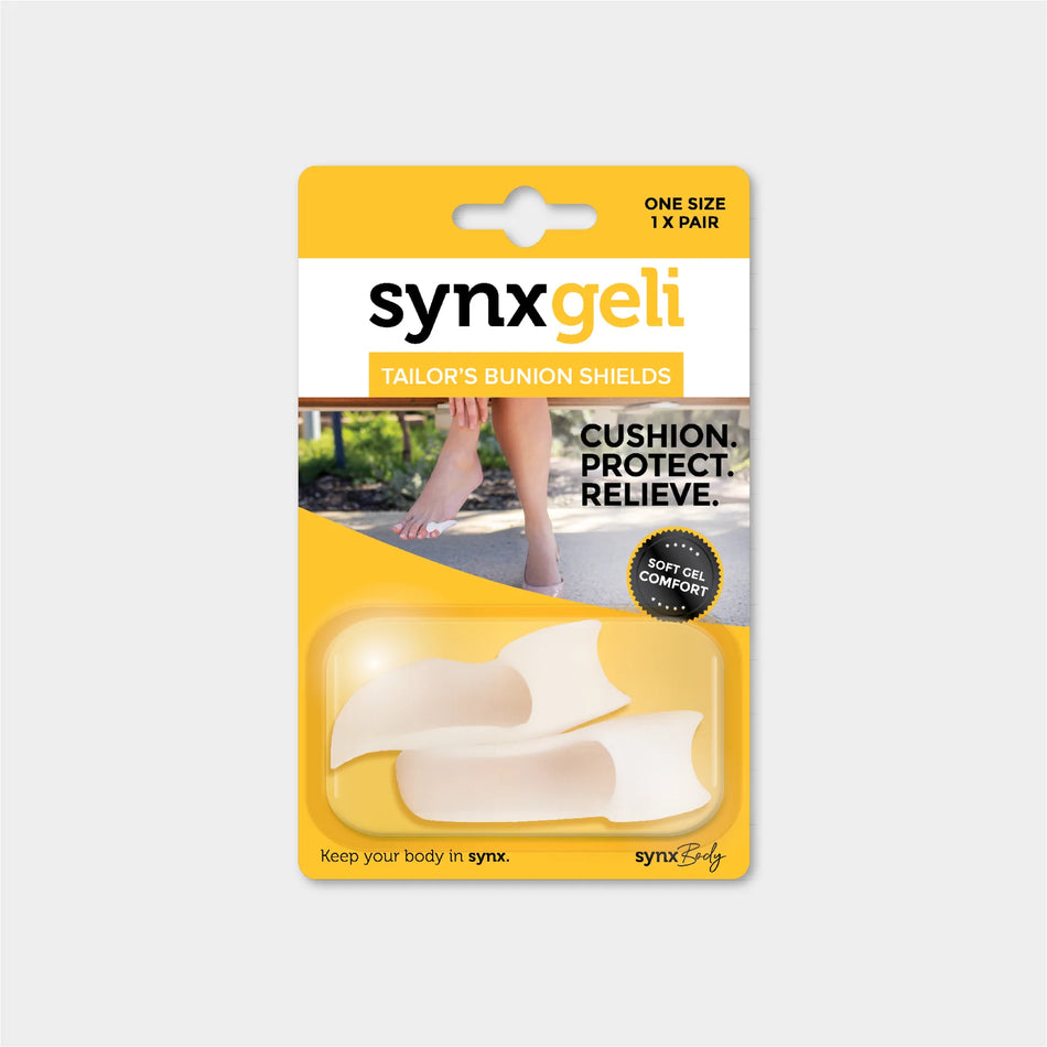 SYNXGELI Gel Tailor’s Bunion Shields – 2 pack