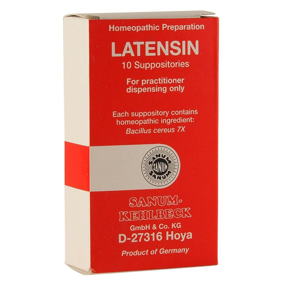 Sanum Latensin 7x Suppositories x 10 Pack