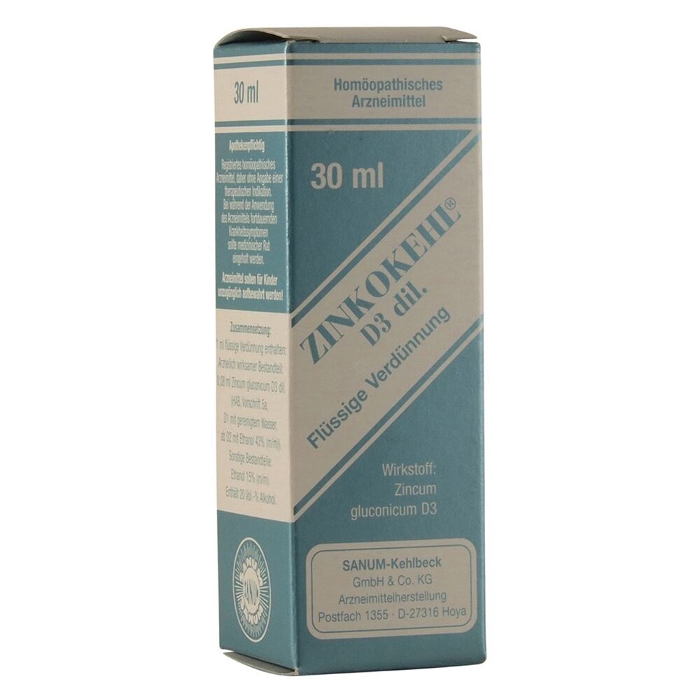 Sanum Zinkokehl 4X D3 30ml