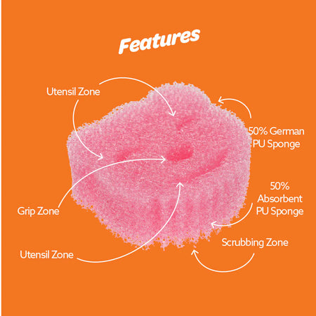 White Magic Scrubtastic Scrub & Wipe Original 2Pk