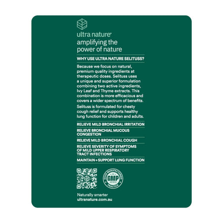 Ultra Nature Selituss Cough syrup 100mL