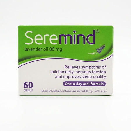 Seremind 80mg Lavender Oil 60 Capsules