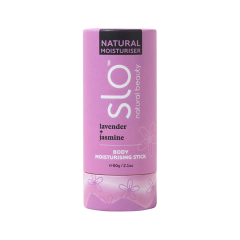 Slo Natural Beauty Natural Body Moisturising Stick Lavender + Jasmine 60g