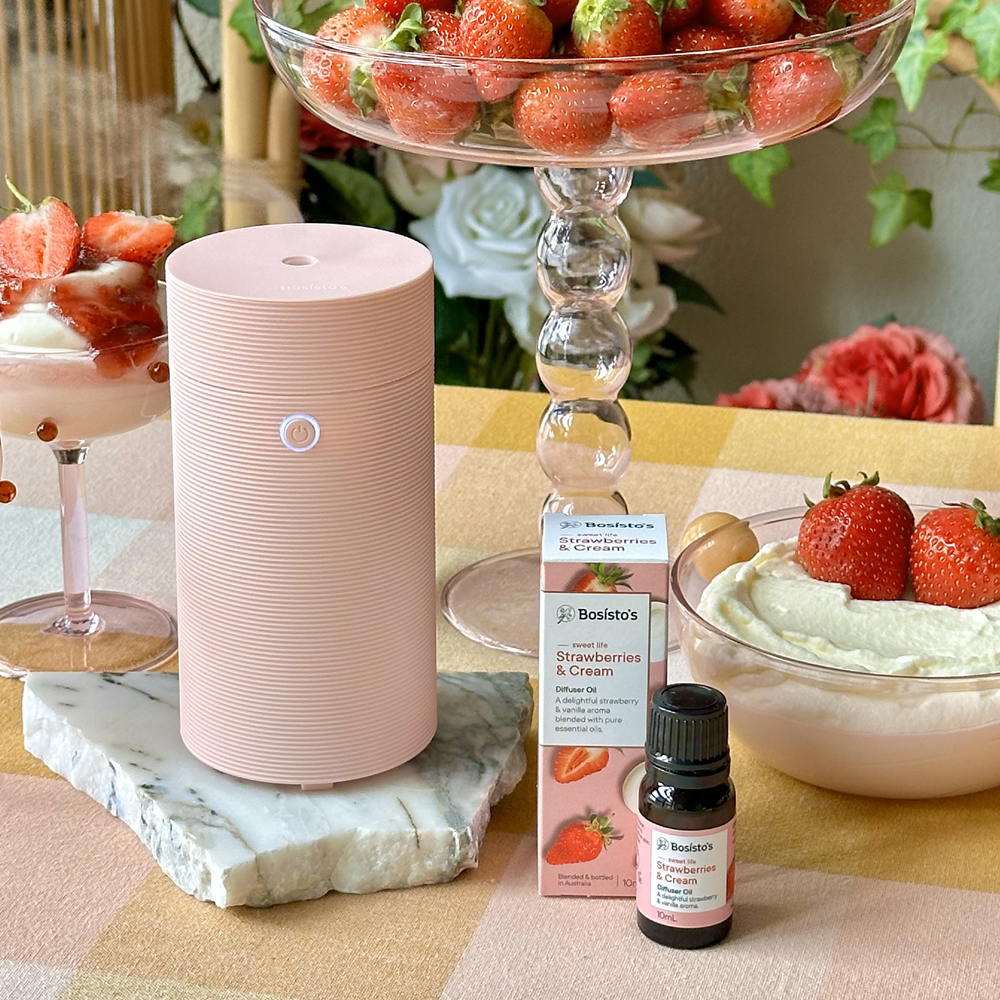 Bosisto's Strawberries & Cream Diffuser Oil 10ml