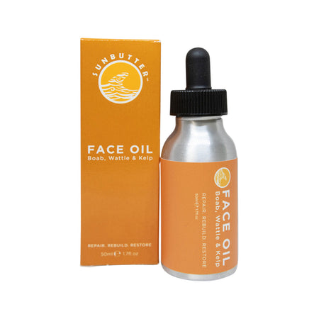 SunButter Skincare Nourishing Face Oil Boab, Wattle & Kelp 50ml