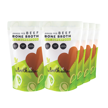 The Broth Sisters Beef Bone Broth 500ml x 8 Pack