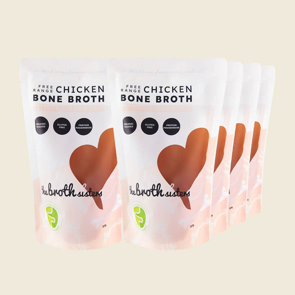 The Broth Sisters Chicken Bone Broth 8x500g