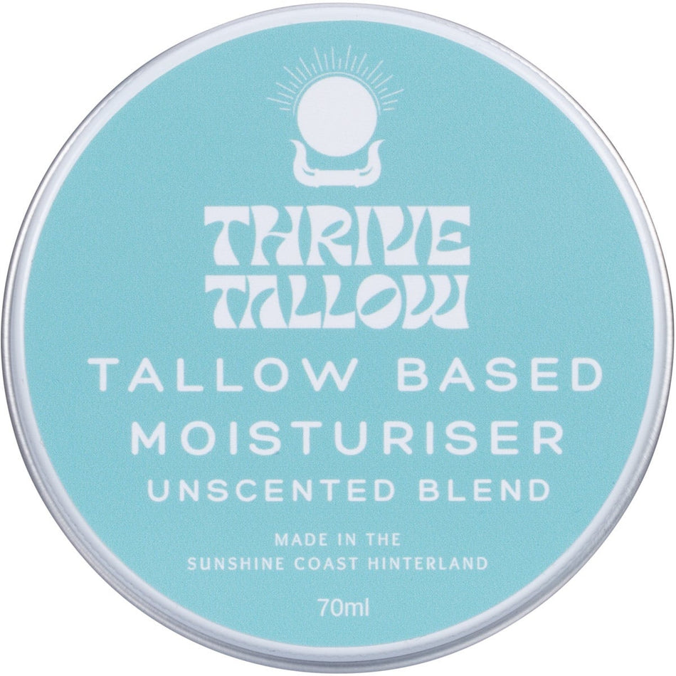 Thrive Tallow Tallow Based Moisturiser Unscented 70ml