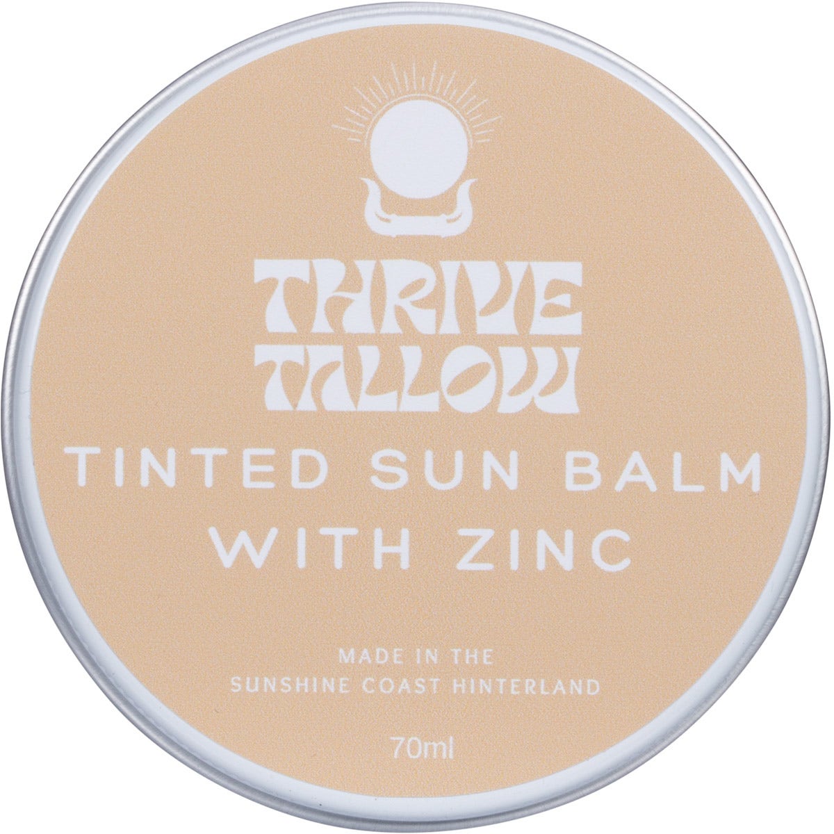 Thrive Tallow Tinted Sun Balm With Zinc 70ml