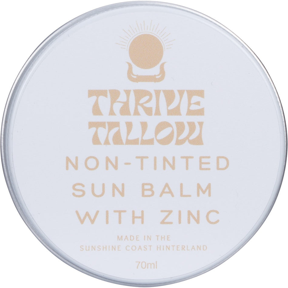 Thrive Tallow Non Tinted Sun Balm With Zinc 70ml
