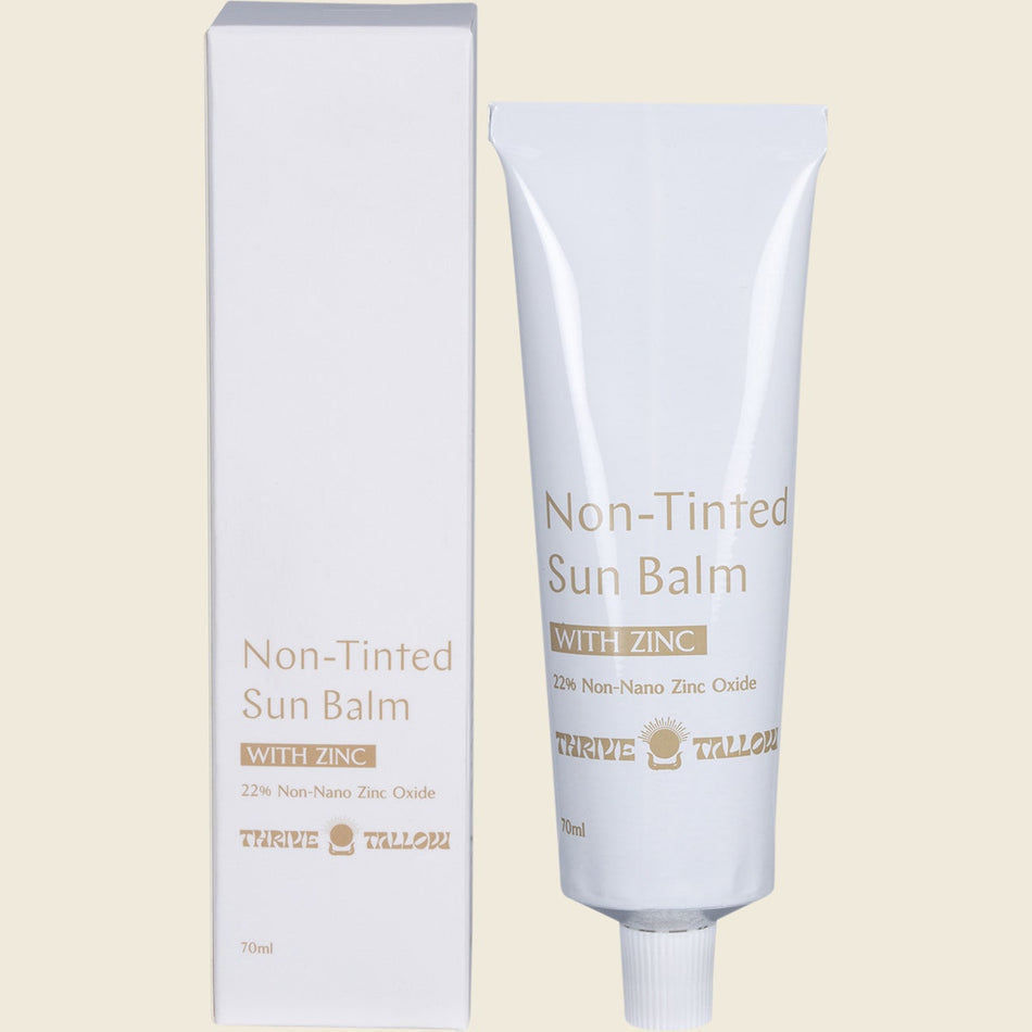 Thrive Tallow Non Tinted Sun Balm With Zinc 70ml
