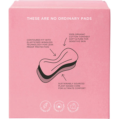 Tom Organic Maternity Pads Wingless 8pk