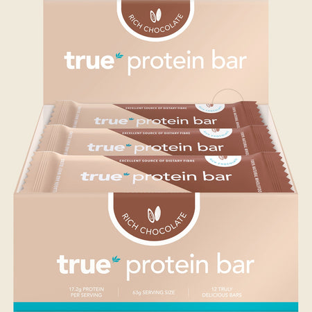 True Protein Protein Bar Rich Chocolate 12x63g