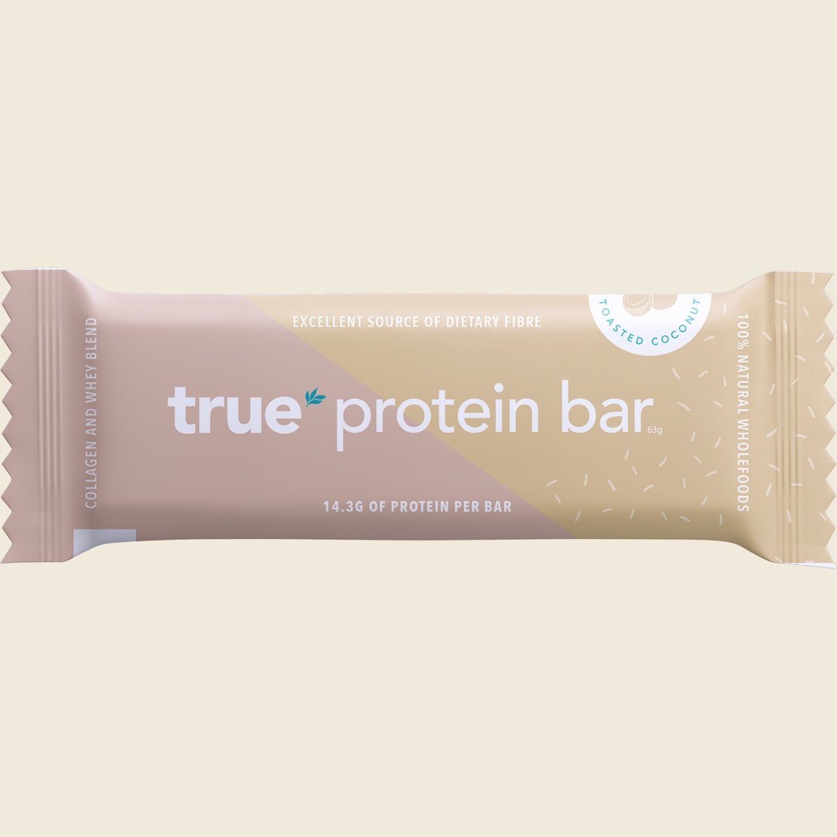 True Protein Protein Bar Toasted Coconut 12x63g