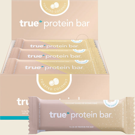 True Protein Protein Bar Toasted Coconut 12x63g