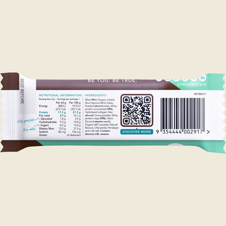 True Protein Protein Bar Choc Mint 12x63g
